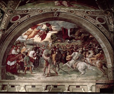 Pope Leo I Repulsing Attila, 1511-14 by Raffaello Sanzio Raphael